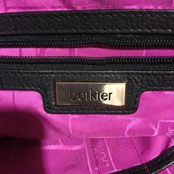 Botkier Black leather satchel handbag - Picture 6 of 8